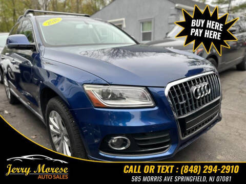 2016 Audi Q5 for sale at Jerry Morese Auto Sales LLC in Springfield NJ