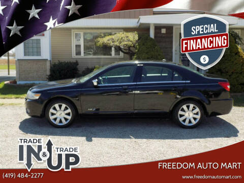 2008 Lincoln MKZ for sale at Freedom Auto Mart in Bellevue OH