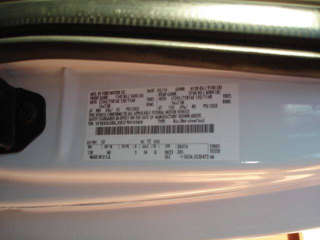 2014 Ford E-Series E-350 SD XLT