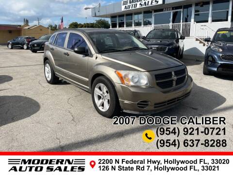 2007 Dodge Caliber for sale at Modern Auto Sales in Hollywood FL