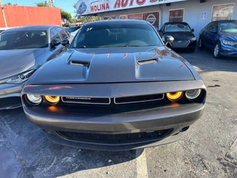 2016 Dodge Challenger for sale at Molina Auto Sales in Hialeah FL