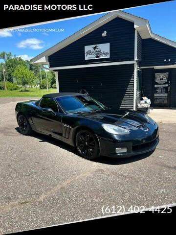 2011 Chevrolet Corvette for sale at PARADISE MOTORS LLC in Cambridge MN