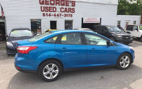 2013 Ford Focus for sale at George's Used Cars Inc in Orbisonia PA