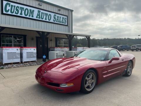2001 Chevrolet Corvette for sale at Custom Auto Sales - AUTOS in Longview TX