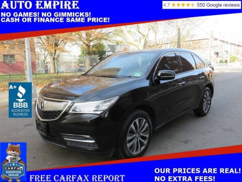 2016 Acura MDX for sale at Auto Empire in Brooklyn NY