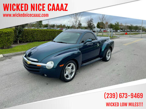 2005 Chevrolet SSR for sale at WICKED NICE CAAAZ in Cape Coral FL