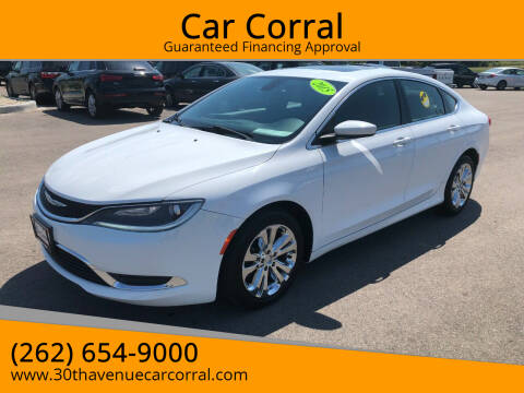2015 Chrysler 200 for sale at Car Corral in Kenosha WI