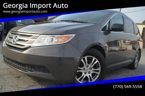 2012 Honda Odyssey for sale at Georgia Import Auto in Alpharetta GA