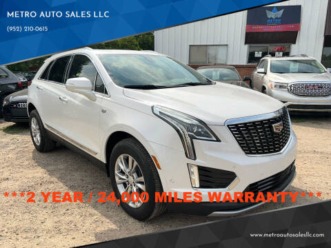 2020 Cadillac XT5 for sale at METRO AUTO SALES LLC in Lino Lakes MN