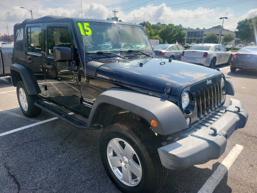 2015 Jeep Wrangler Unlimited for sale at First Place Auto Sales LLC in Rock Hill, SC