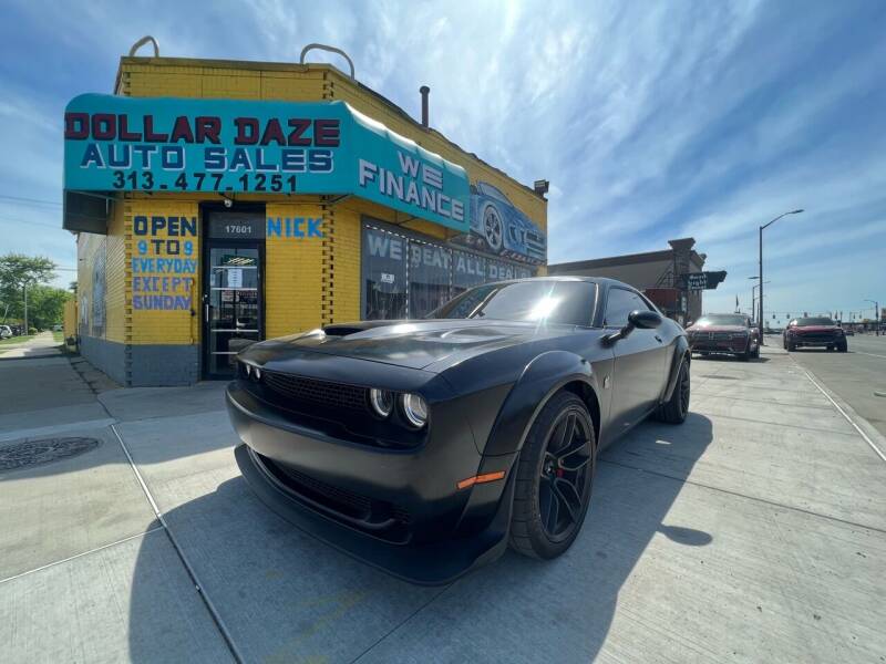 2021 Dodge Challenger for sale at Dollar Daze Auto Sales Inc in Detroit MI
