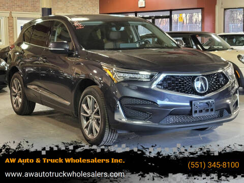 2021 Acura RDX for sale at AW Auto & Truck Wholesalers  Inc. in Hasbrouck Heights NJ