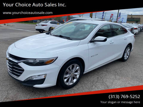 2020 Chevrolet Malibu for sale at Your Choice Auto Sales Inc. in Dearborn MI