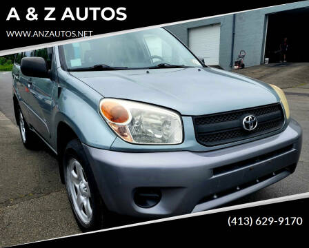 2005 Toyota RAV4 for sale at A & Z AUTOS in Westfield MA