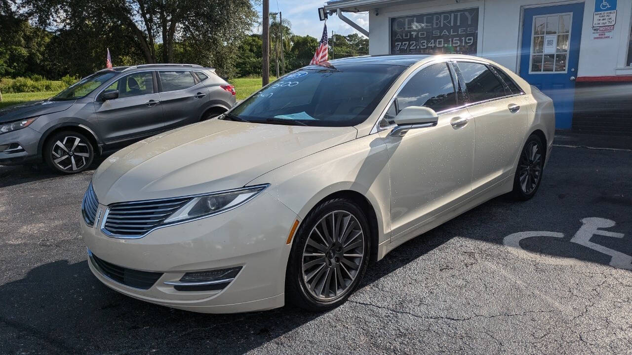 2015 Lincoln MKZ for sale at Celebrity Auto Sales in Fort Pierce, FL