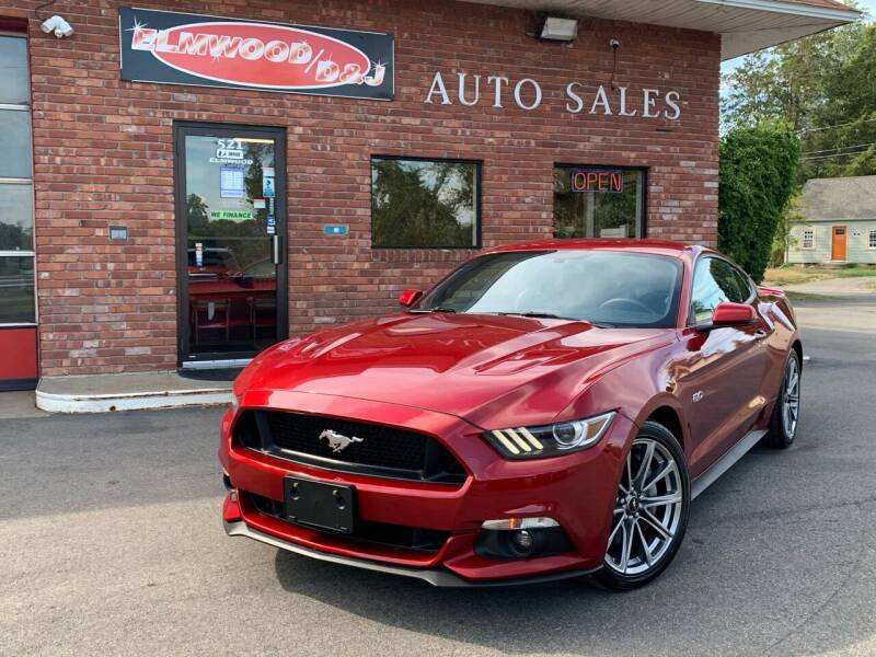 2015 Ford Mustang for sale at Elmwood D+J Auto Sales in Agawam MA