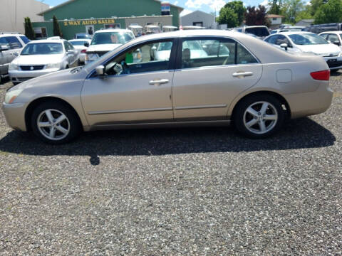 2005 Honda Accord for sale at 2 Way Auto Sales in Spokane WA