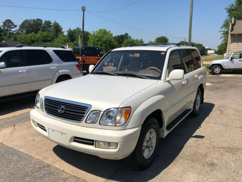 2001 Lexus LX 470 for sale at C & C Auto Sales & Service Inc in Lyman SC