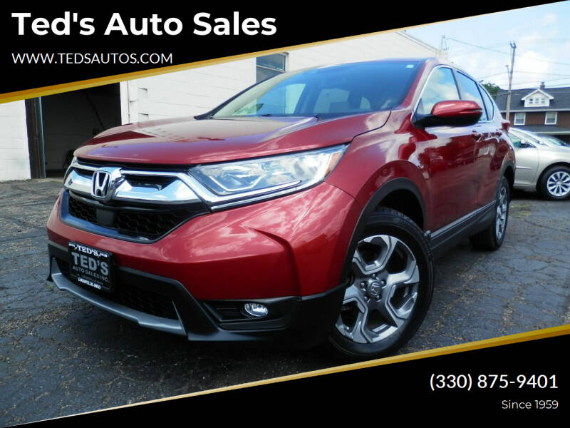 2019 Honda CR-V for sale at Ted's Auto Sales in Louisville OH