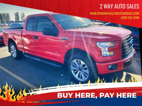 2017 Ford F-150 for sale at 2 Way Auto Sales in Spokane WA