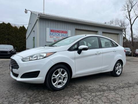 2015 Ford Fiesta for sale at HOLLINGSHEAD MOTOR SALES in Cambridge OH