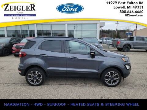 2020 Ford EcoSport for sale at Zeigler Ford of Plainwell- Jeff Bishop - Zeigler Ford of Lowell in Lowell MI