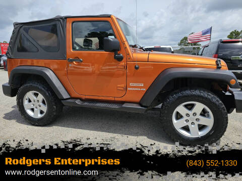 2010 Jeep Wrangler for sale at Rodgers Wranglers in North Charleston SC