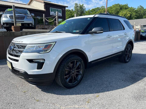 2018 Ford Explorer for sale at WORKMAN AUTO INC in Bellefonte PA