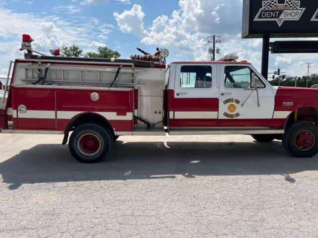 1991 FORD F450 SD DRW 4x4 Diesel Brush Fire Truck for sale at 66 Auto Center and The Dent Shop in Joplin, MO