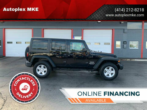 2016 Jeep Wrangler Unlimited for sale at Autoplexmkewi in Milwaukee WI