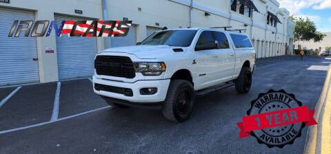 2020 RAM Ram Pickup 2500 for sale at IRON CARS in Hollywood FL