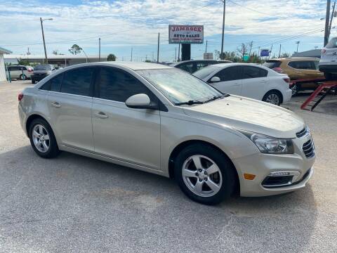 2015 Chevrolet Cruze for sale at Jamrock Auto Sales of Panama City in Panama City FL
