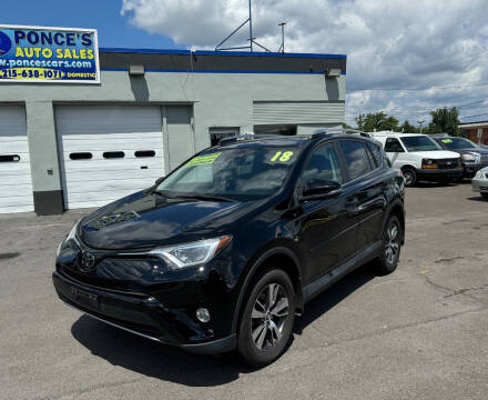 2018 Toyota RAV4 for sale at Ponce's Auto Sales in Bensalem PA