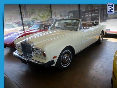 1980 Rolls-Royce Corniche for sale at One Eleven Vintage Cars in Palm Springs CA
