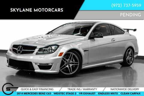 2014 Mercedes-Benz C-Class for sale at Skylane Motorcars - Pre-Owned Inventory in Carrollton TX