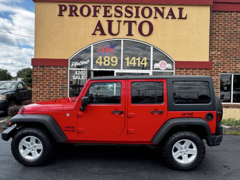 2018 Jeep Wrangler JK Unlimited Sport S