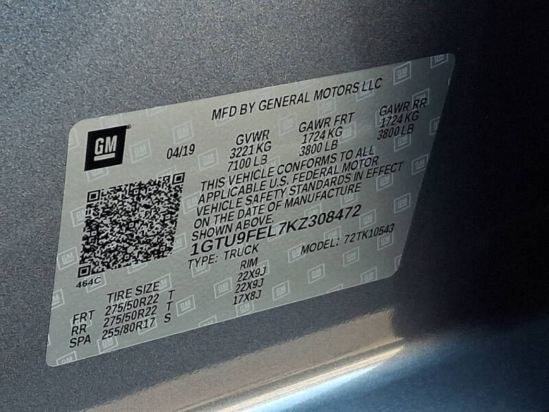 2019 GMC Sierra 1500