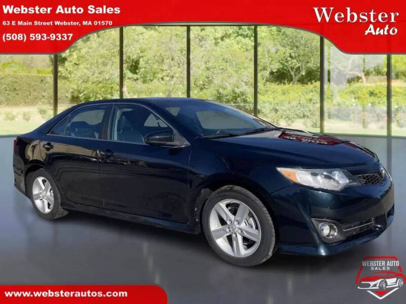 2012 Toyota Camry for sale at Webster Auto Sales in Webster MA