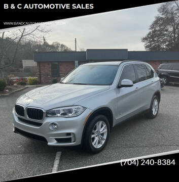 2015 BMW X5 for sale at B & C AUTOMOTIVE SALES in Lincolnton NC