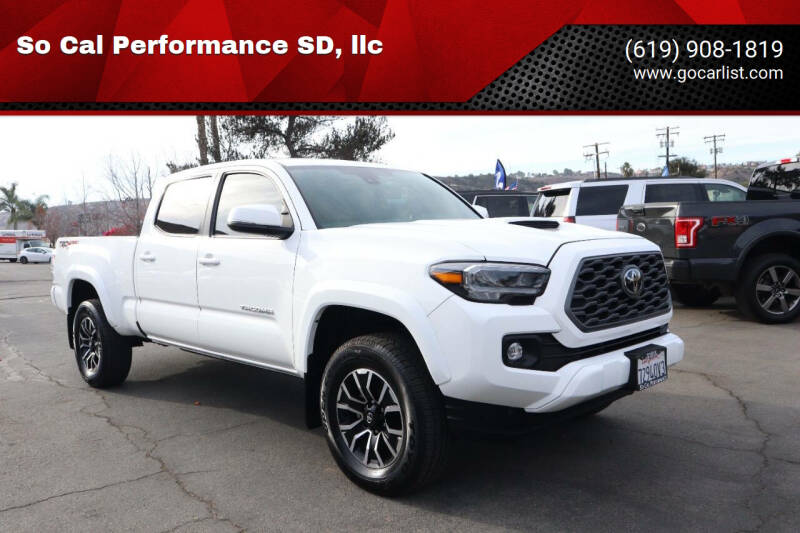 2023 Toyota Tacoma for sale at So Cal Performance SD, llc in San Diego CA