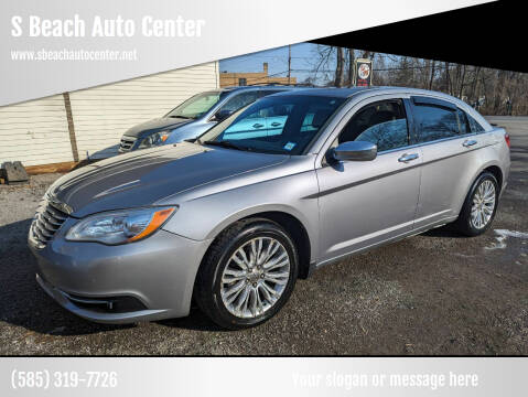 2013 Chrysler 200 for sale at S Beach Auto Center in Leicester NY