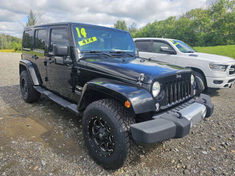 2014 Jeep Wrangler Unlimited for sale at ALL WHEELS DRIVEN in Wellsboro PA