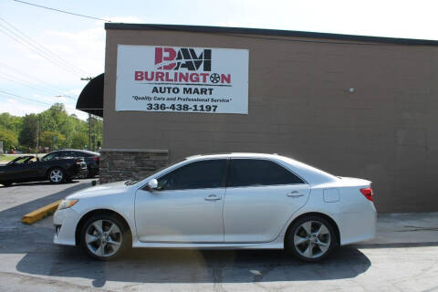 2012 Toyota Camry for sale at Burlington Auto Mart in Burlington NC