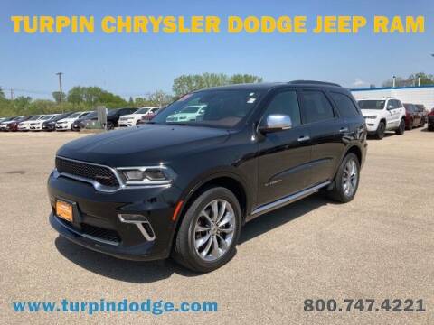 2021 Dodge Durango for sale at Turpin Chrysler Dodge Jeep Ram in Dubuque IA