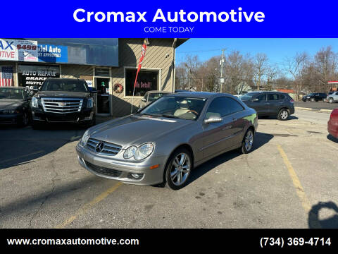 2009 Mercedes-Benz CLK for sale at Cromax Automotive in Ann Arbor MI