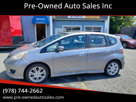 2009 Honda Fit for sale at Pre-Owned Auto Sales Inc in Salem MA