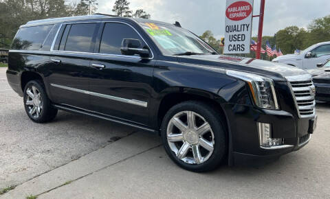 2015 Cadillac Escalade ESV for sale at VSA MotorCars in Cypress TX
