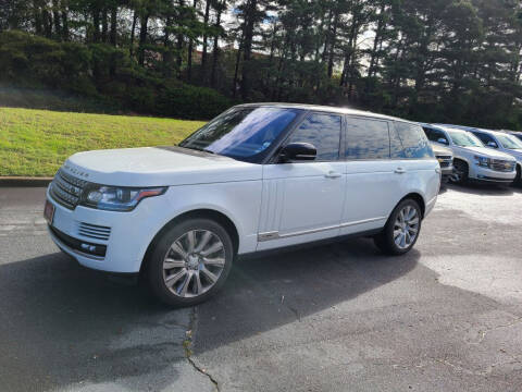 2017 Land Rover Range Rover for sale at C & J International Motors in Duluth GA