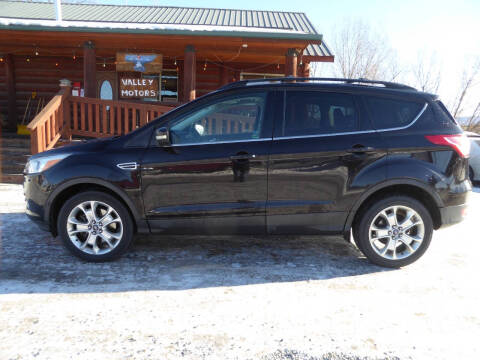 2013 Ford Escape for sale at VALLEY MOTORS in Kalispell MT