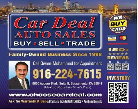 2007 Cadillac Escalade for sale at Car Deal Auto Sales in Sacramento CA